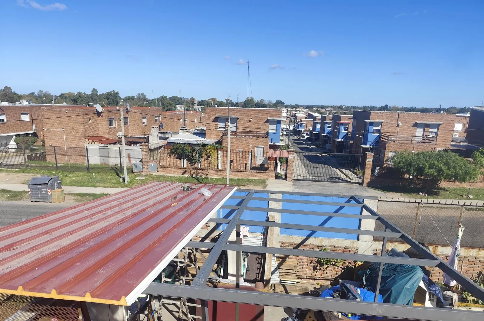 Trabajo de herrería realizado por MG Construcciones