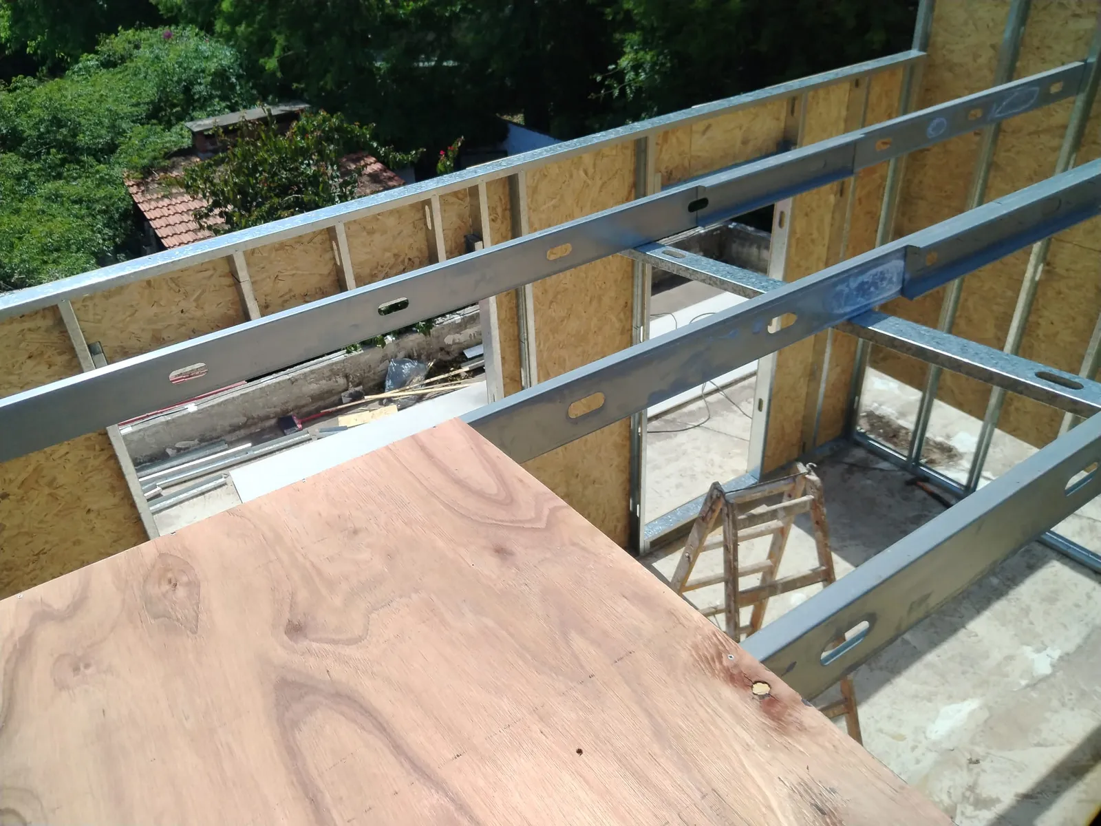 Trabajo de steel framing realizado por MG Construcciones (foto 4)